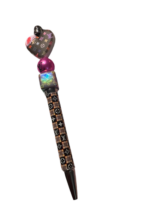 Fancy beaded pop pens